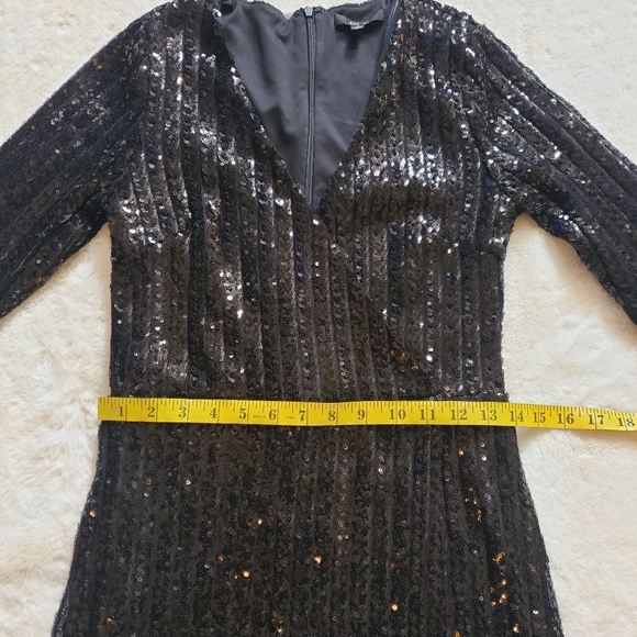 Lulu's Love Lasts Forever Sequin Maxi Dress Size Medium - Picture 7 of 12